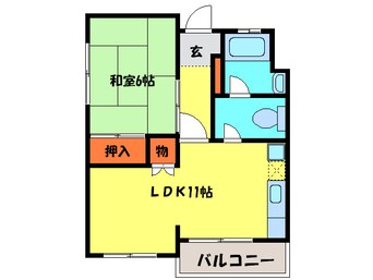 間取図 メイゾン村岡