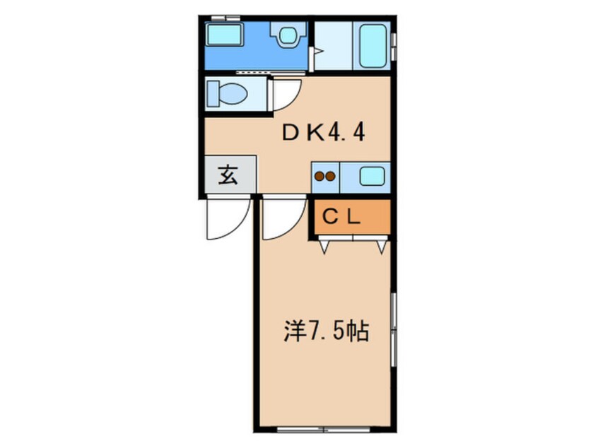 間取図 ハイツ高浜　B棟