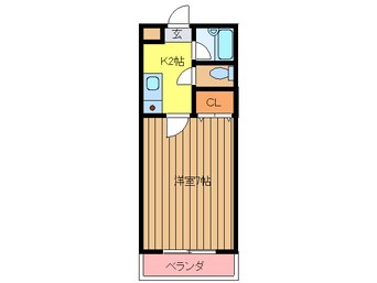 間取図 シティパレス福岡工大前