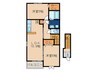 ＫＥＩ　ＨＯＵＳＥⅢ 2LDKの間取り