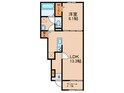 メゾンボヌール喜入の間取図