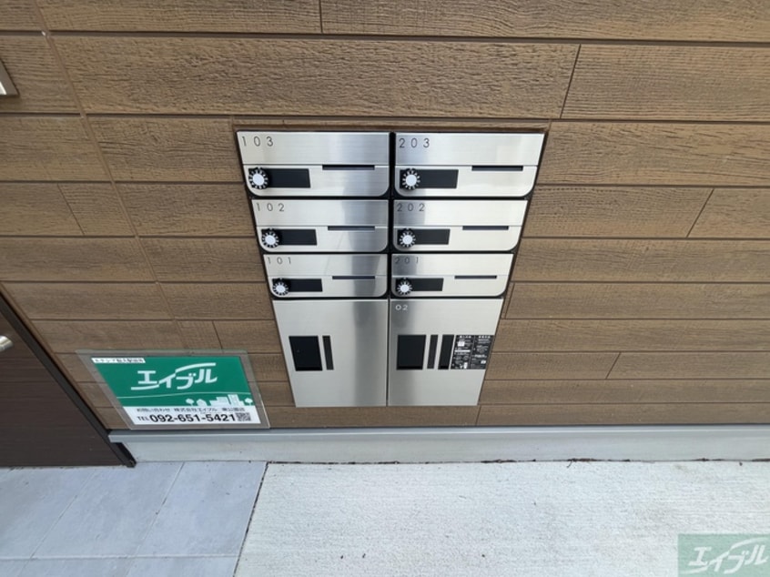 エントランス部分 エクシア福大駅前Ｂ