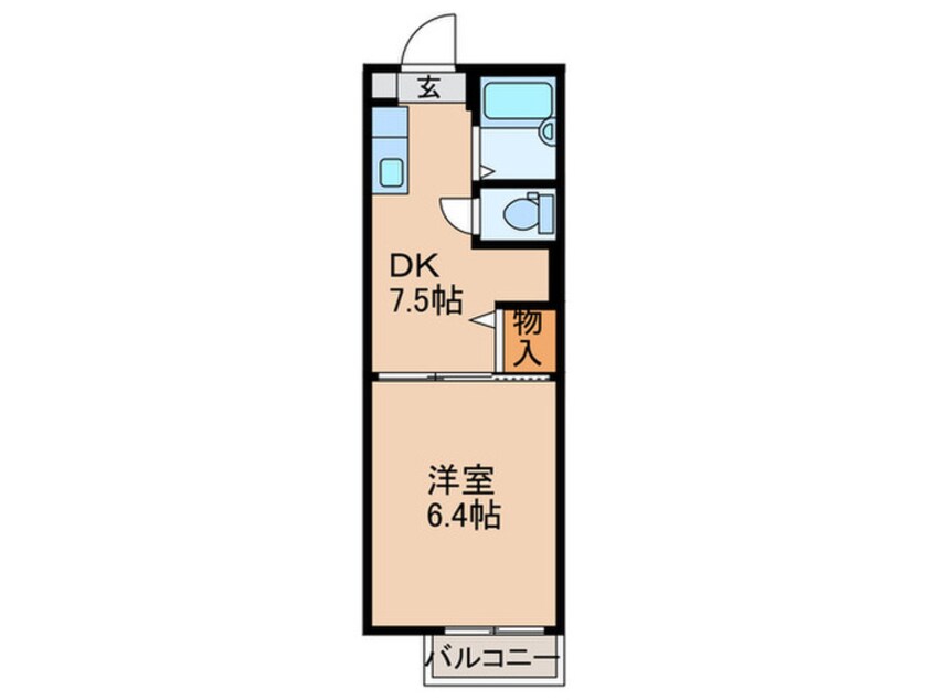 間取図 ブア・ヴィラージュ