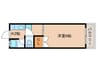 エントピア南郡元 1Kの間取り
