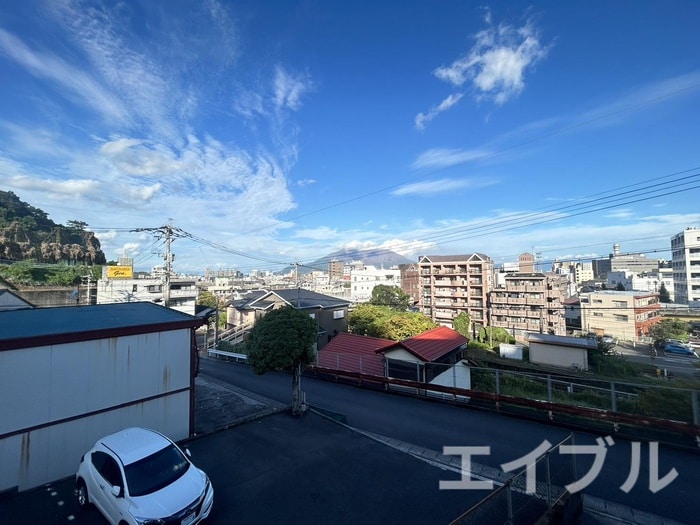 室内からの展望 エントピア南郡元