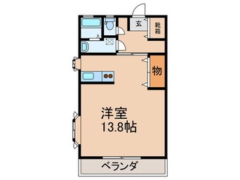 間取図 日吉コーポ