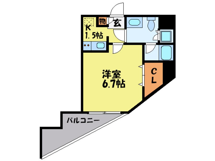 間取図 ナビ－ルコ－ト白金