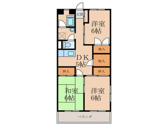 間取図 杏林ビル