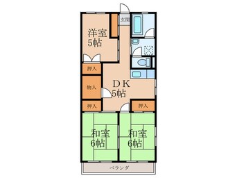 間取図 杏林ビル