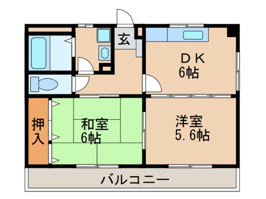 間取図 マーメゾン