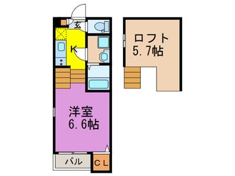 間取図 フェリオ福岡井尻