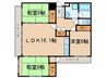 パークハイム東光寺 3LDKの間取り