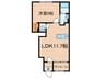 仮)K‐BLD.No20 1LDKの間取り