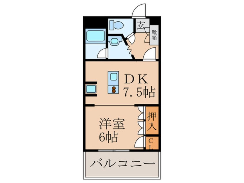 間取図 ぐり－んひる２１ＰＡＲＴⅡ