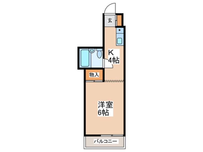 間取図 プロスパー二日市