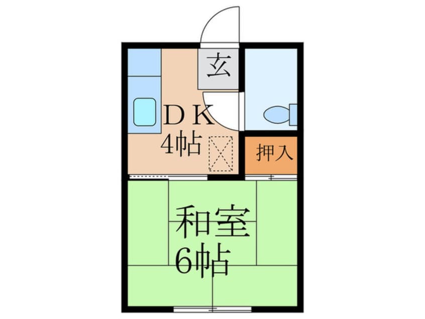 間取図 クローバーハウス