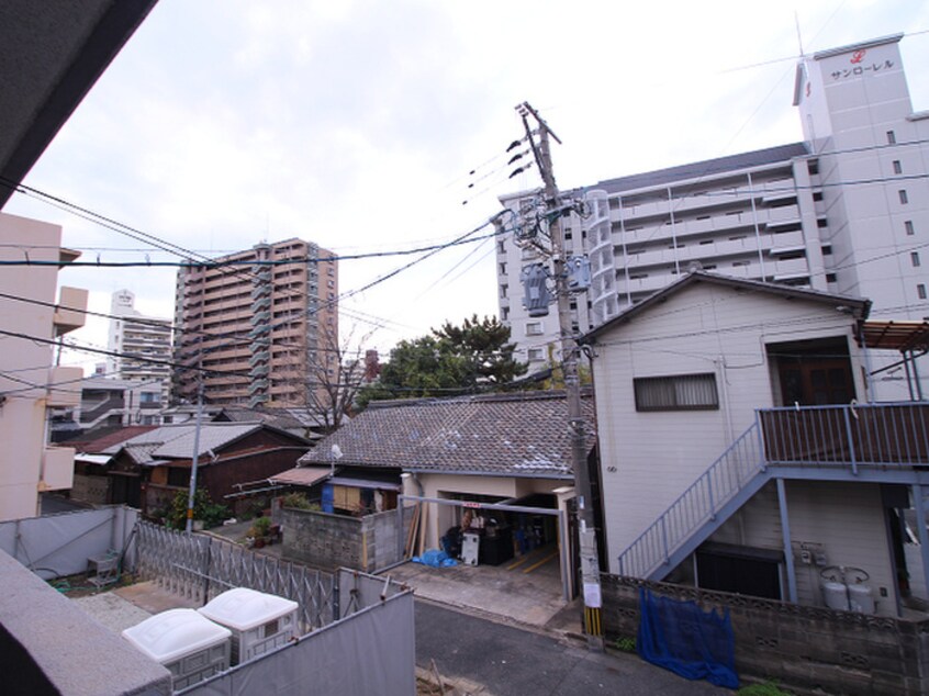 室内からの展望 フル－ル林