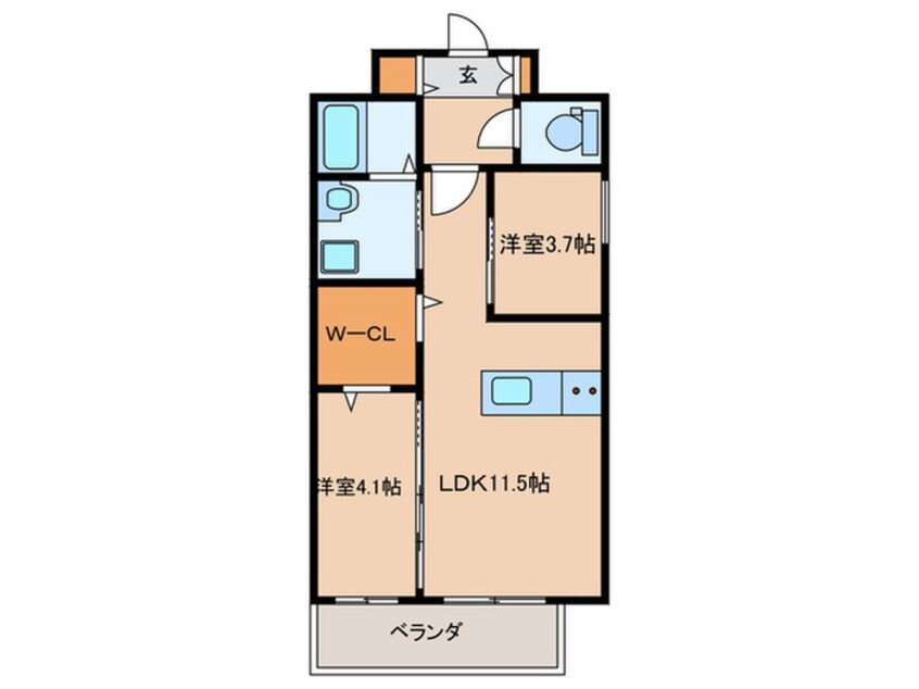 間取図 インクレイス門司