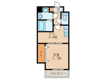 間取図 ハディー高砂１番館