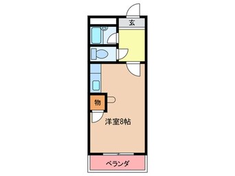 間取図 ハイライフ和白