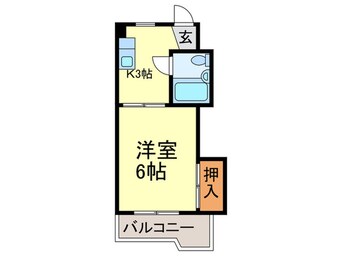 間取図 古城戸ハイツ