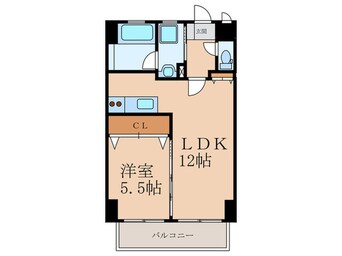 間取図 エスズ・イン南