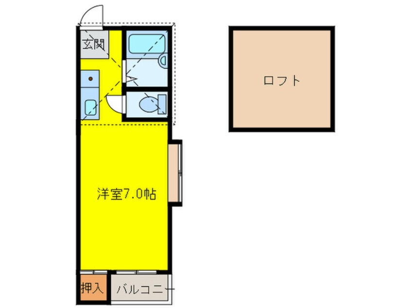 間取図 ミルネージュマキ