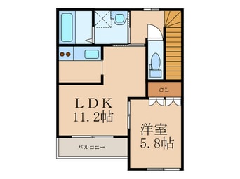 間取図 コンフォート　K.S