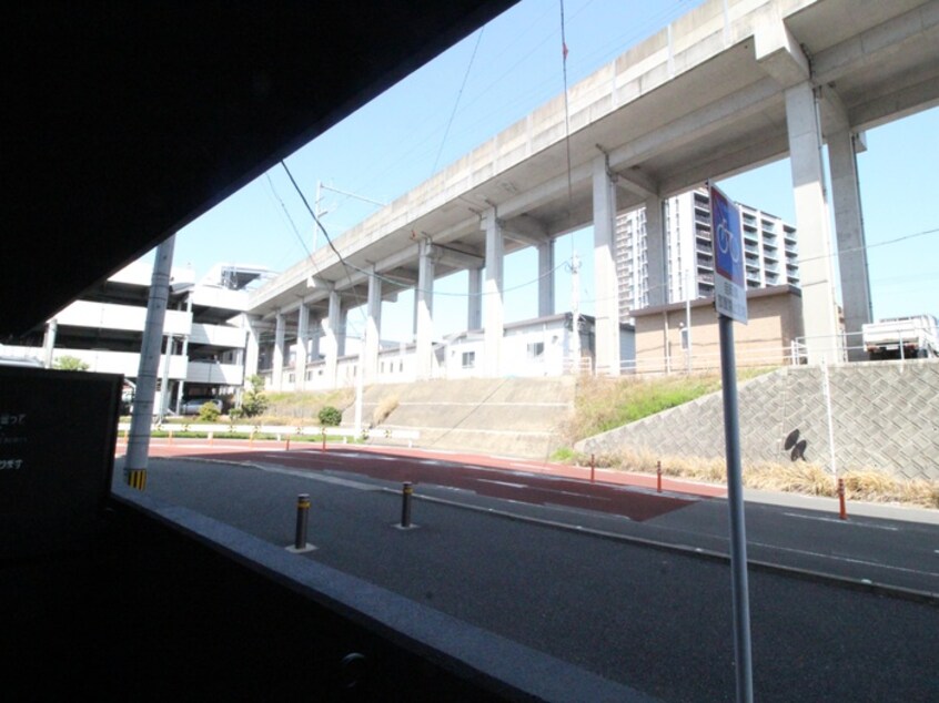 室内からの展望 ムーンリバーJR久留米駅前