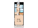 フルール若菜Ⅱの間取図