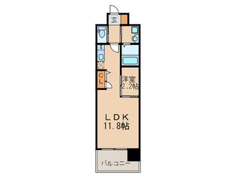 間取図 ｸﾞﾗﾝﾌｫｰﾚﾗｸﾞｾﾞ博多（703）