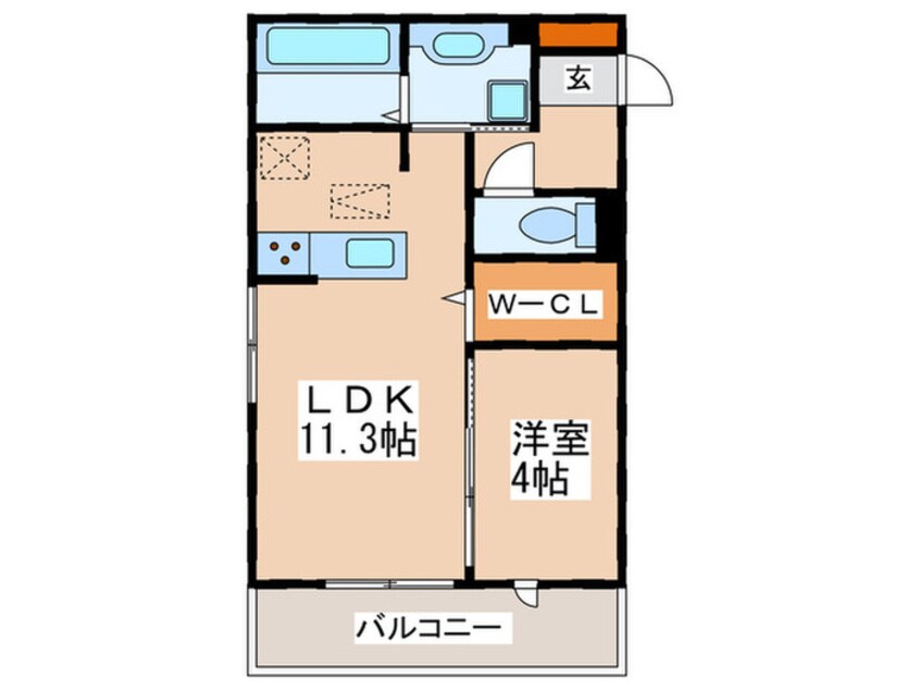 間取図 エディーハウスⅢ