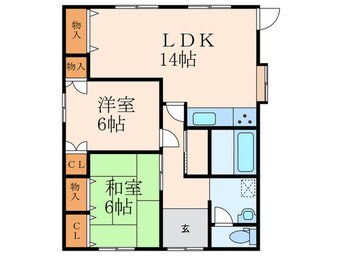 間取図 仮)南方3丁目戸建2号