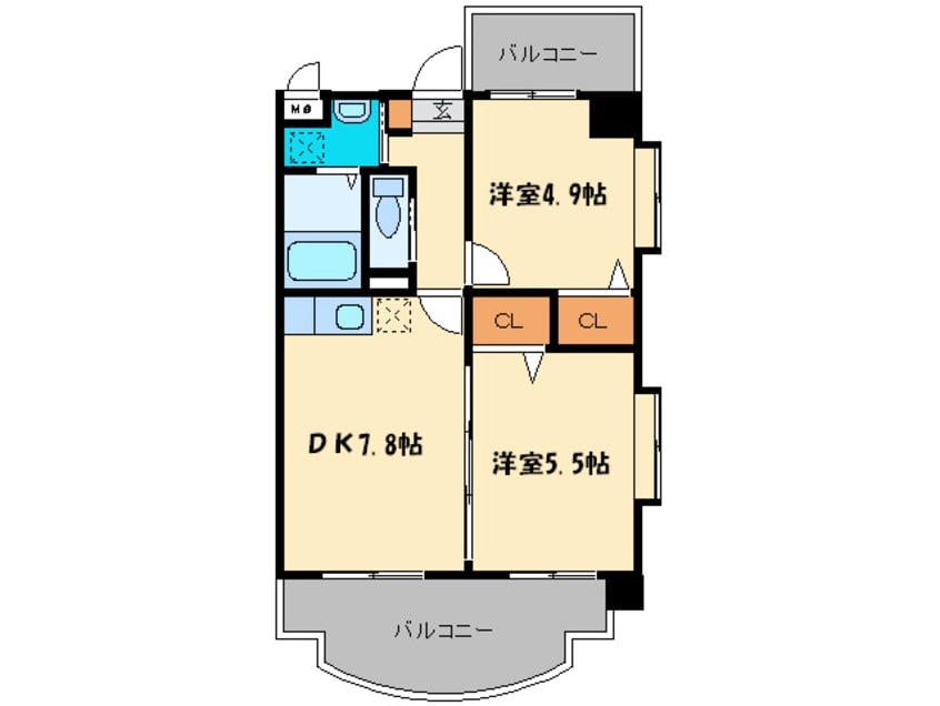 間取図 S－FORT箱崎東