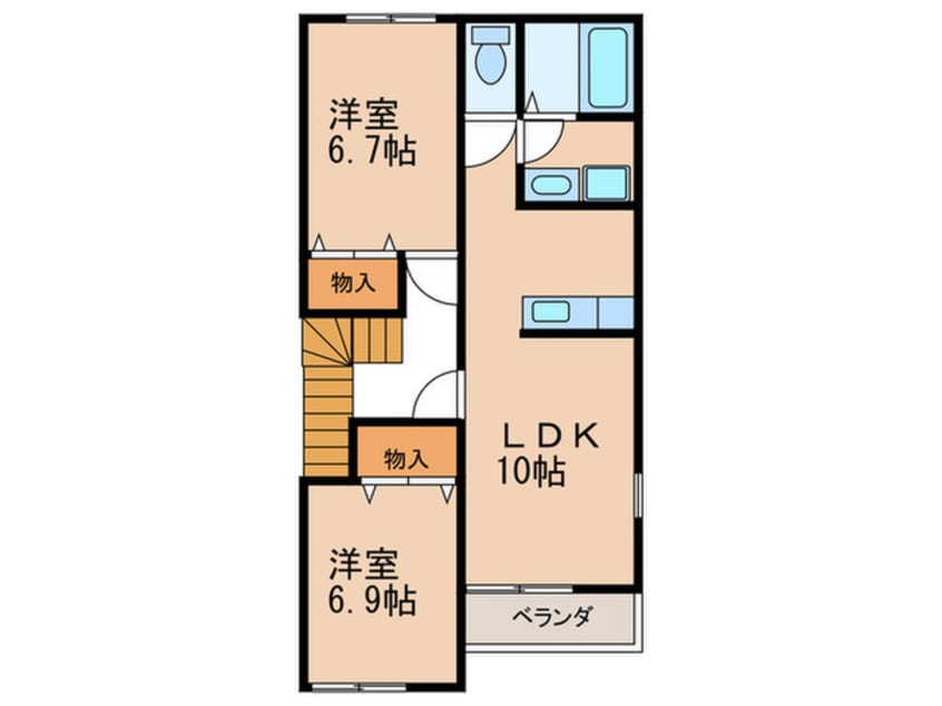 間取図 Slow　Hand　参番館