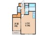 仮)久留米市東櫛原町新築ＡＰ 1LDKの間取り