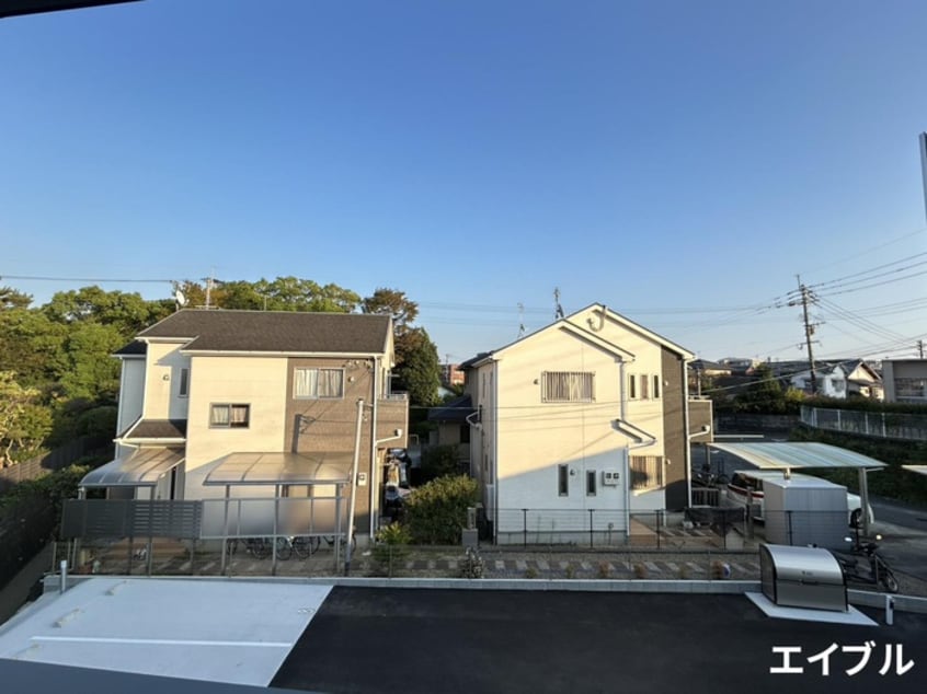 室内からの展望 The　Trinity東櫛原