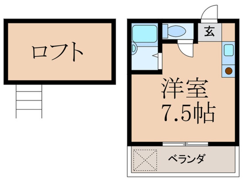 間取図 オレンジハウス千歳町