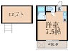 オレンジハウス千歳町 1Rの間取り