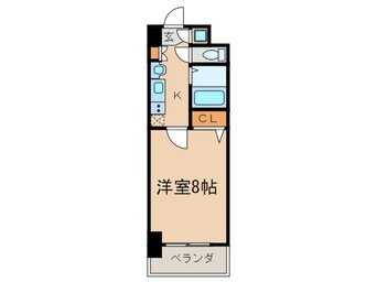 間取図 ｴﾝｸﾚｽﾄ赤坂壱番館(907)