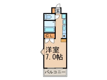 間取図 シャルマンロ－ズ博多駅東