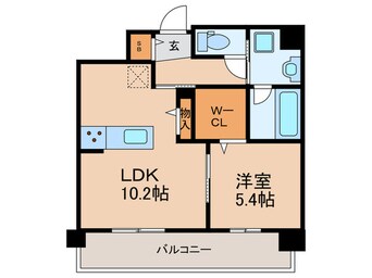 間取図 グランデール博多