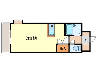 間取図 グローリー北方Ⅱ