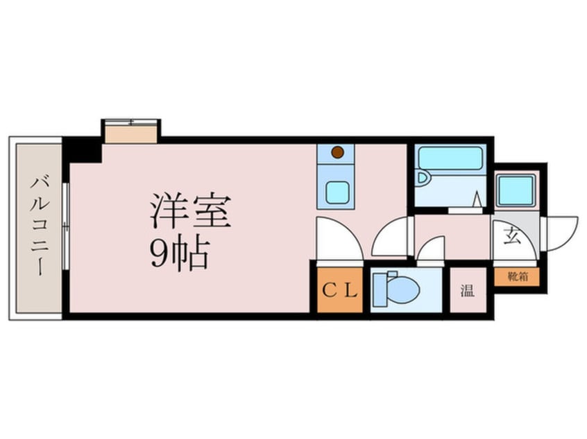 間取図 グローリー北方Ⅱ