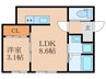 ｉＤＥＡＬ西宮市 1LDKの間取り