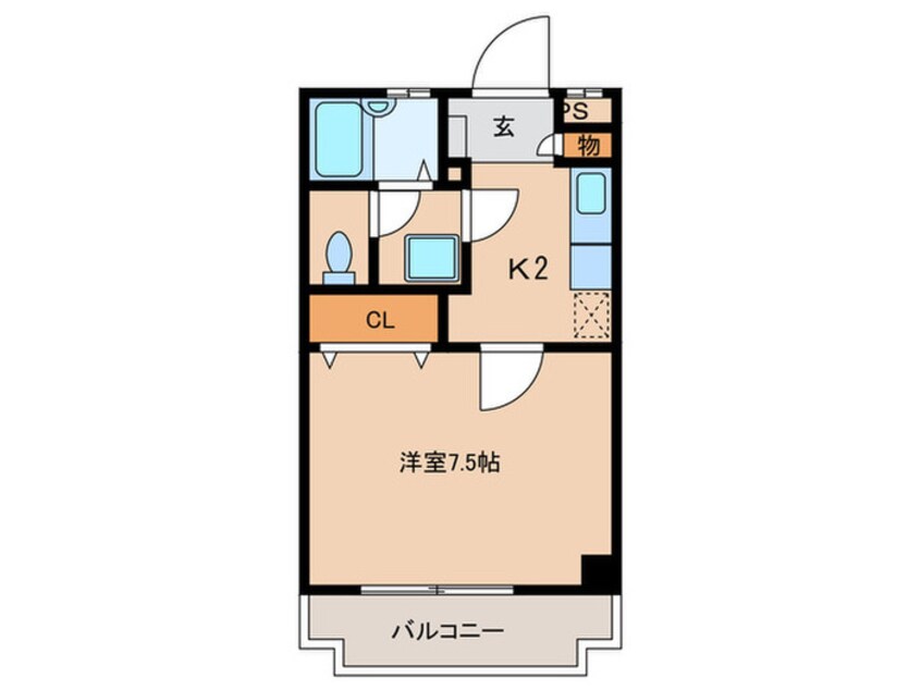 間取図 セブンハイツ２