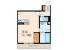 Lieu de repos 1Rの間取り