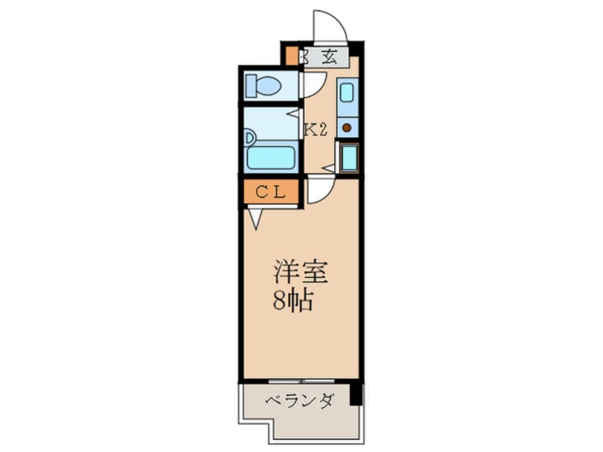 間取図 Ｂｅｒｇａｍｏｔｔｏ吉野町