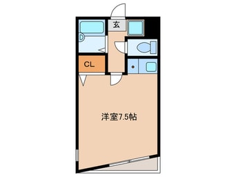 間取図 オリンダビレッジⅢ