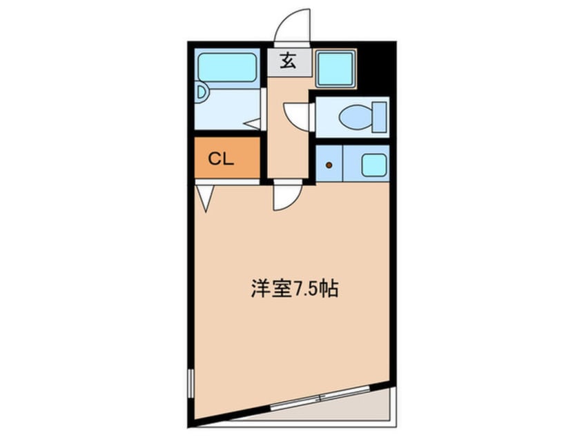 間取図 オリンダビレッジⅢ